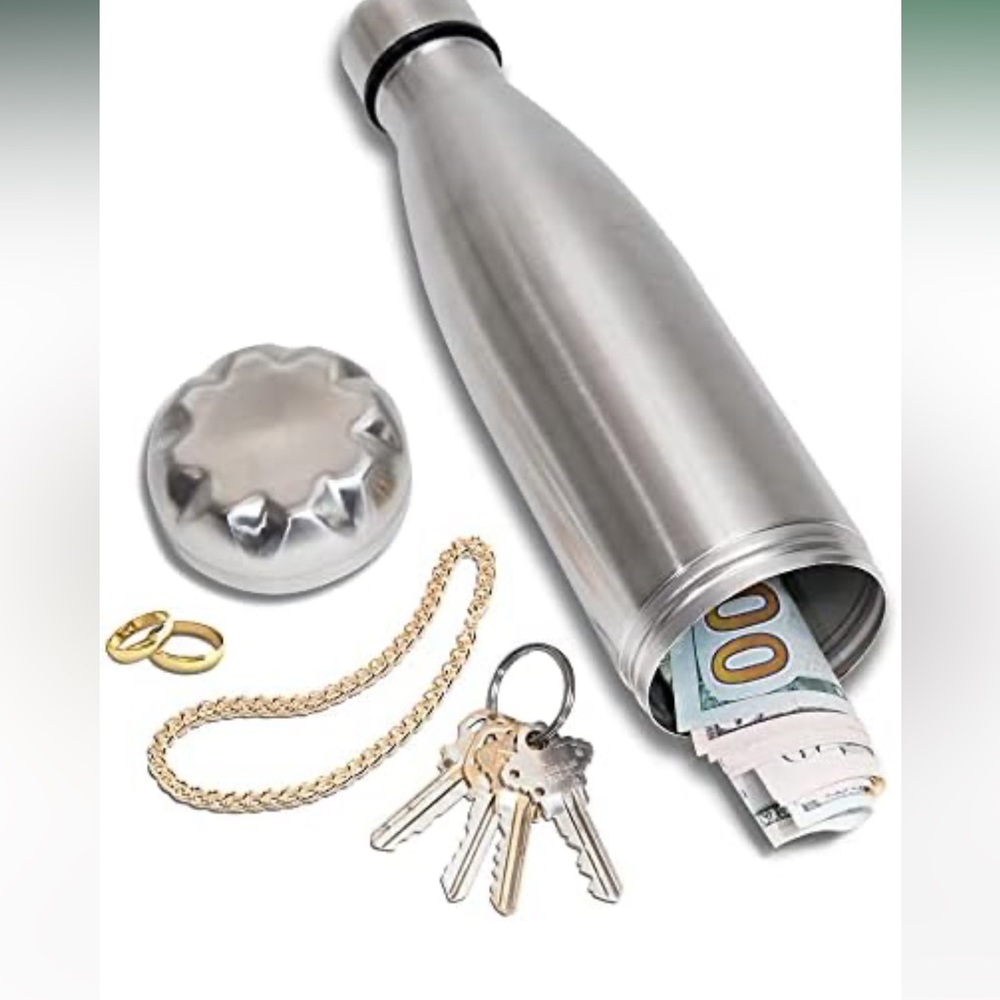 New stainless steel water bottle safe 16 ounces capacity